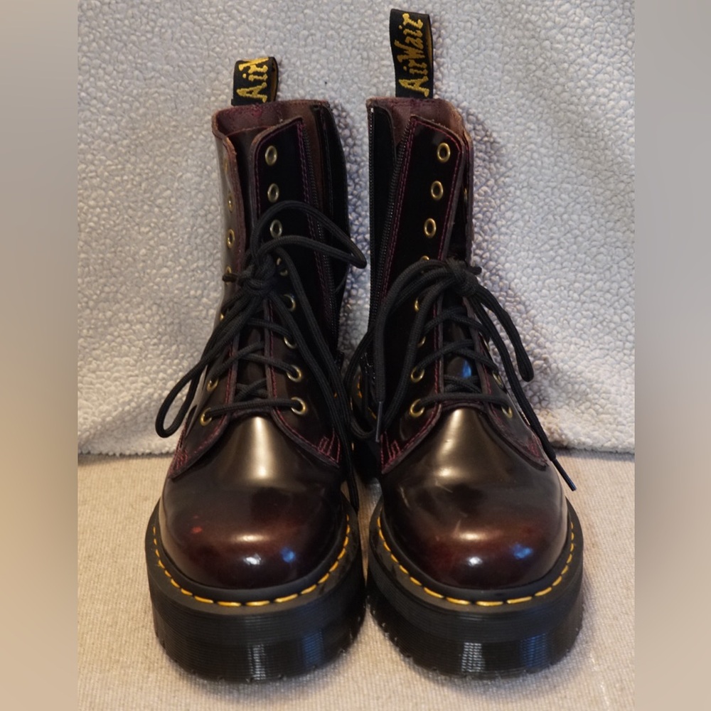 Cherry red Dr. Marten’s -Jaydon- size 8 worn once indoors